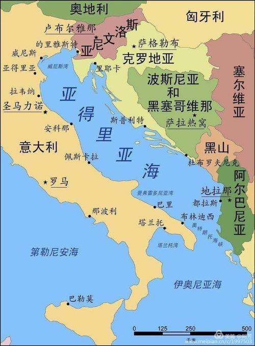 威尼斯在地图上的图片（地图 威尼斯）